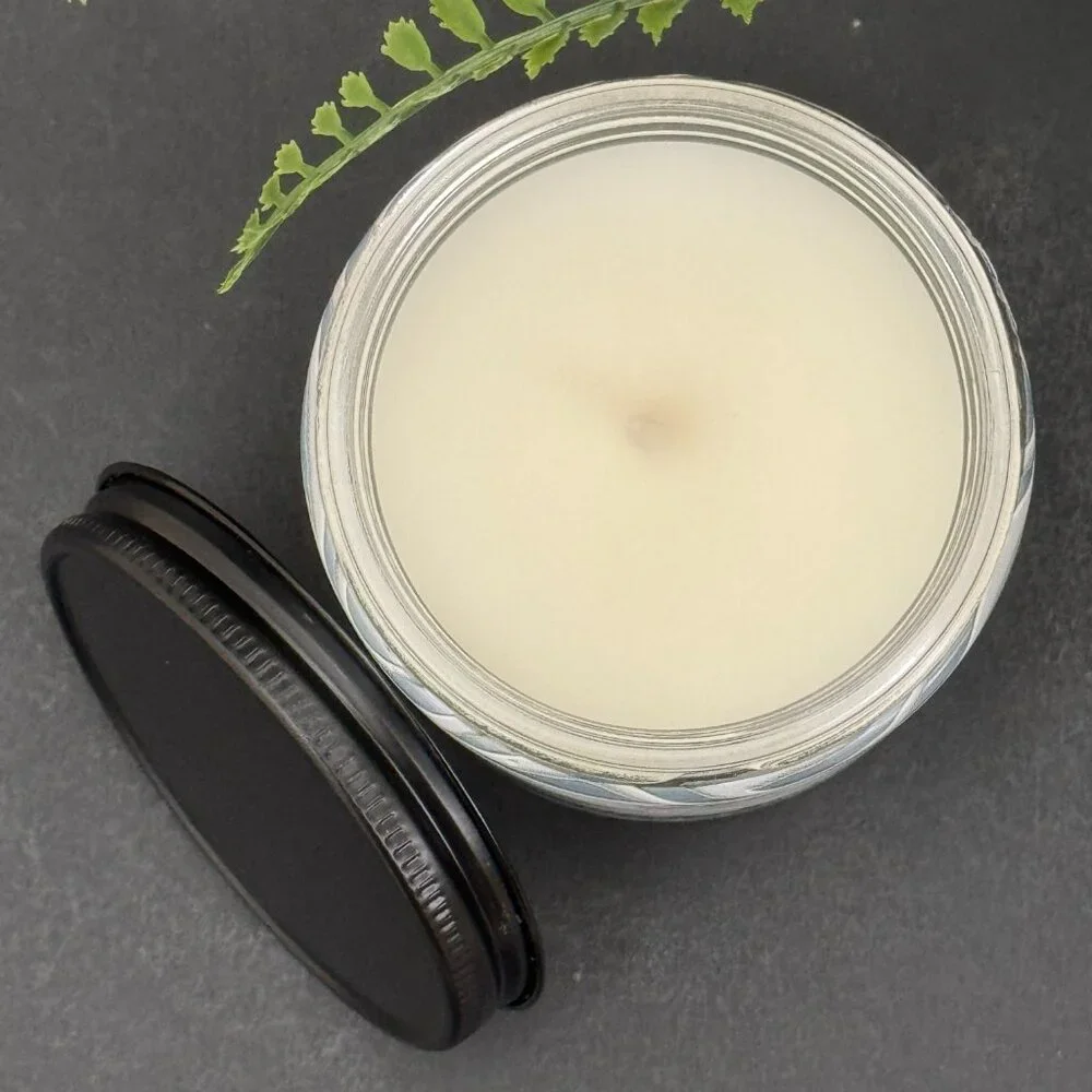 BBW Hibiscus Waterfall White Barn Bath & Body Works Mason Jar Single Wick Candle - Picture 6 of 10
